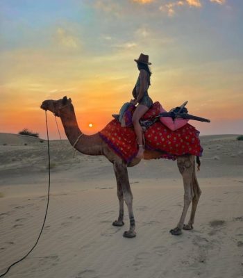 Camel Ride Girl